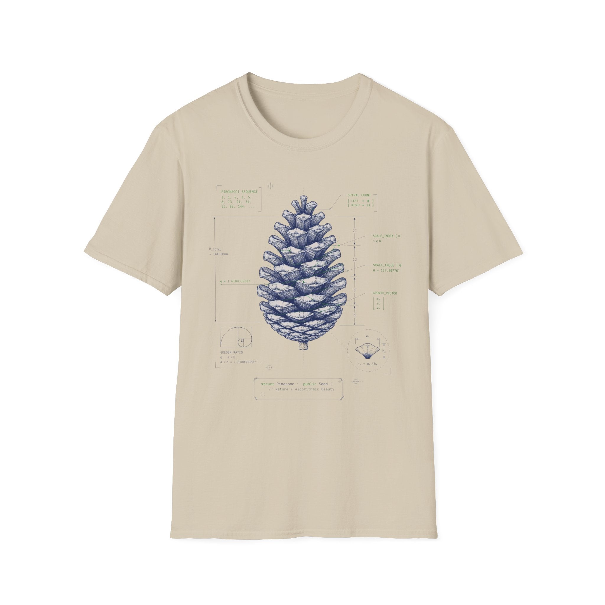 Pinecone Schematic T-Shirt