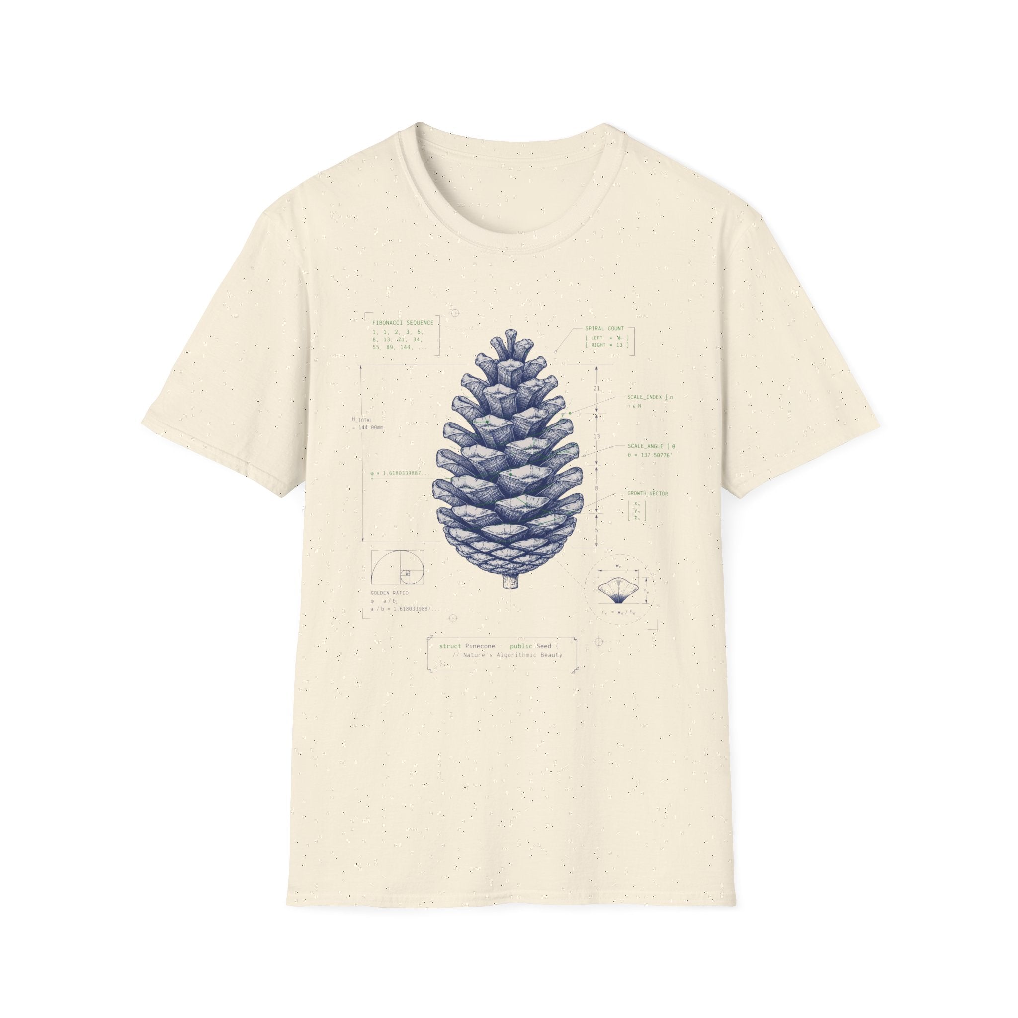 Pinecone Schematic T-Shirt
