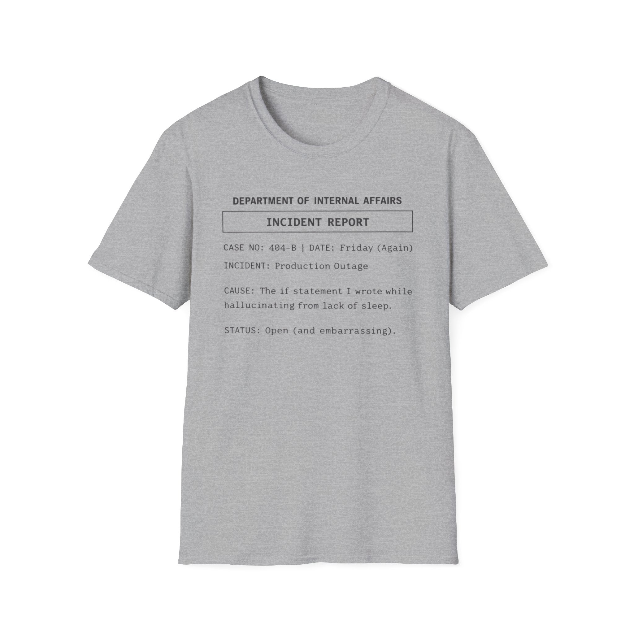 Incident Report T-Shirt