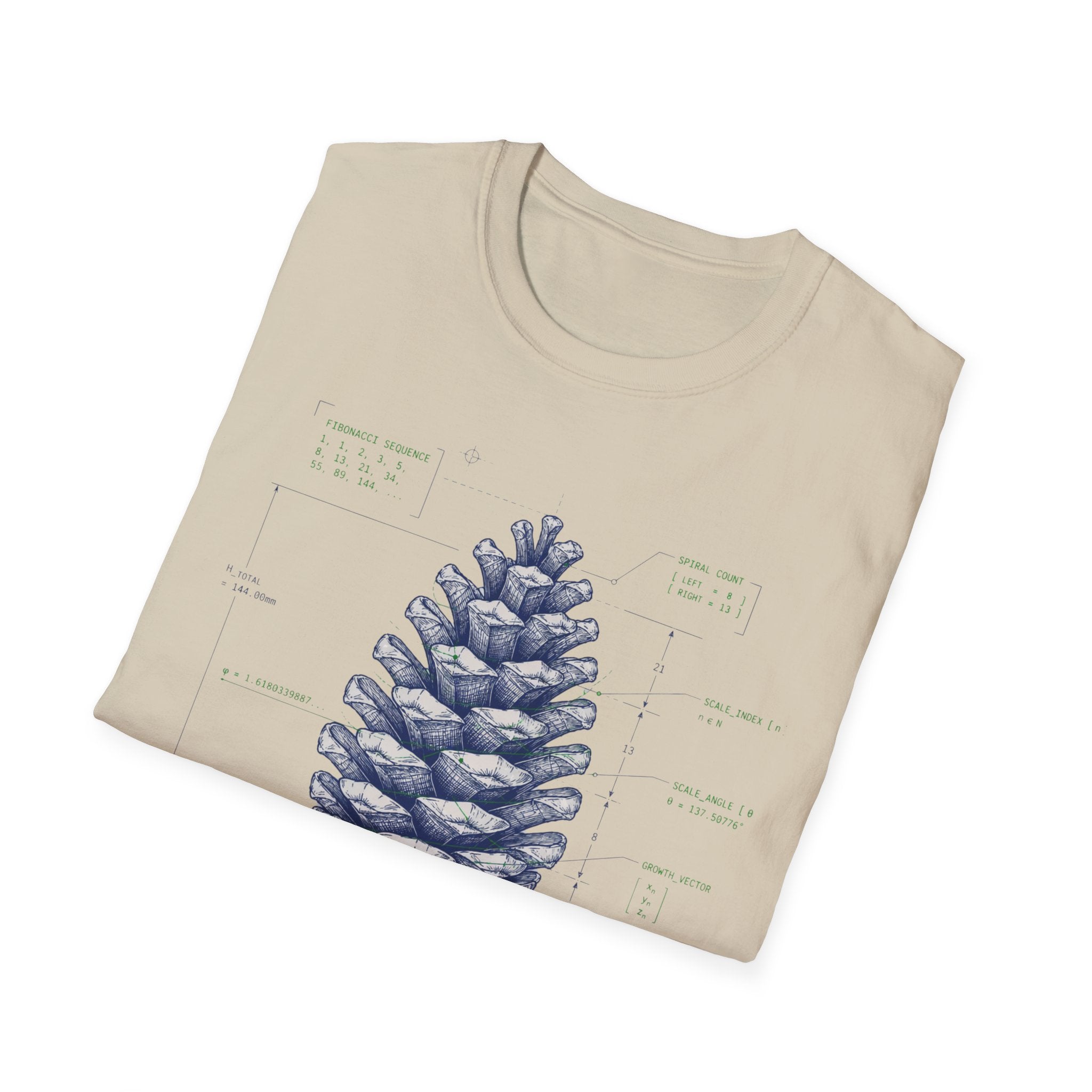 Pinecone Schematic T-Shirt