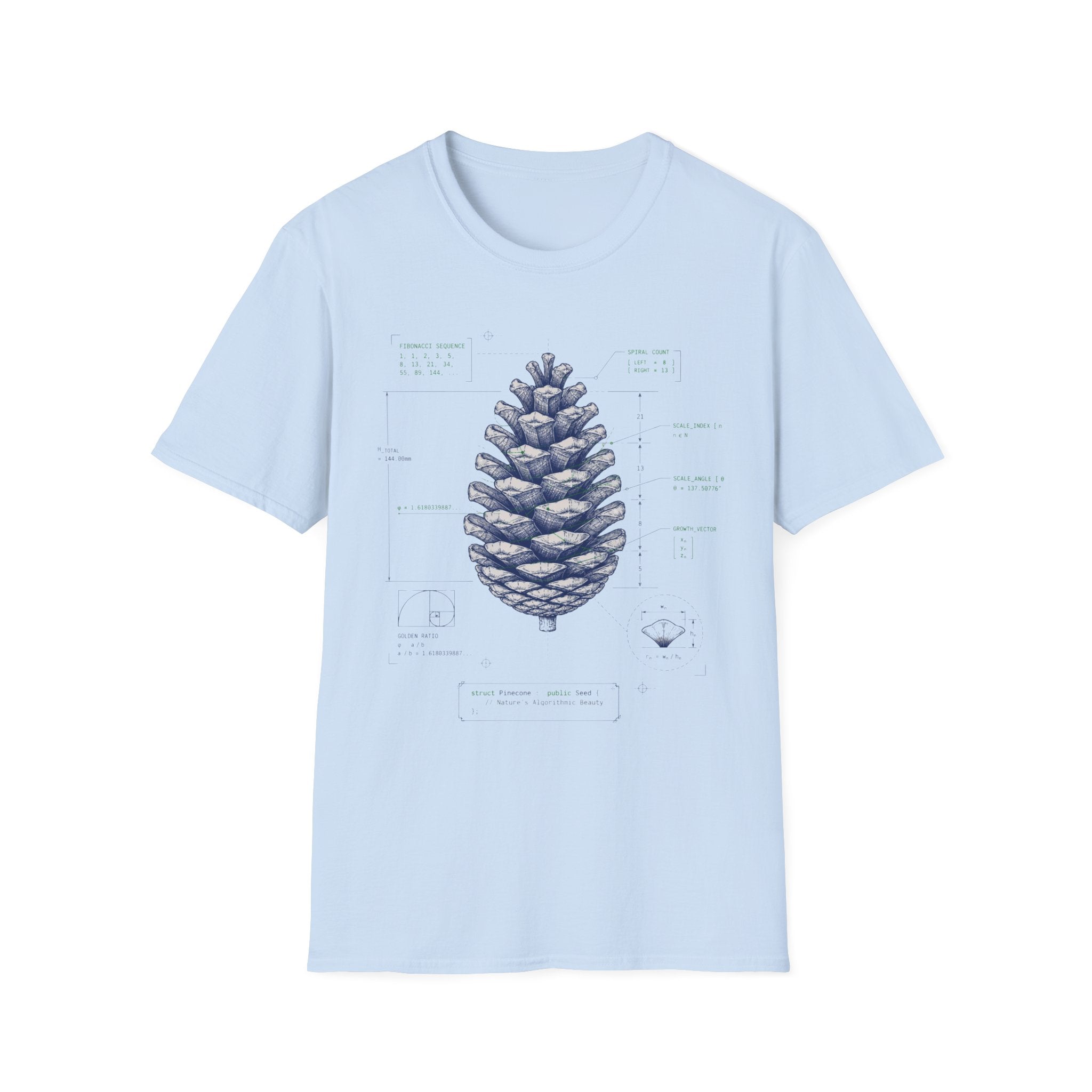 Pinecone Schematic T-Shirt