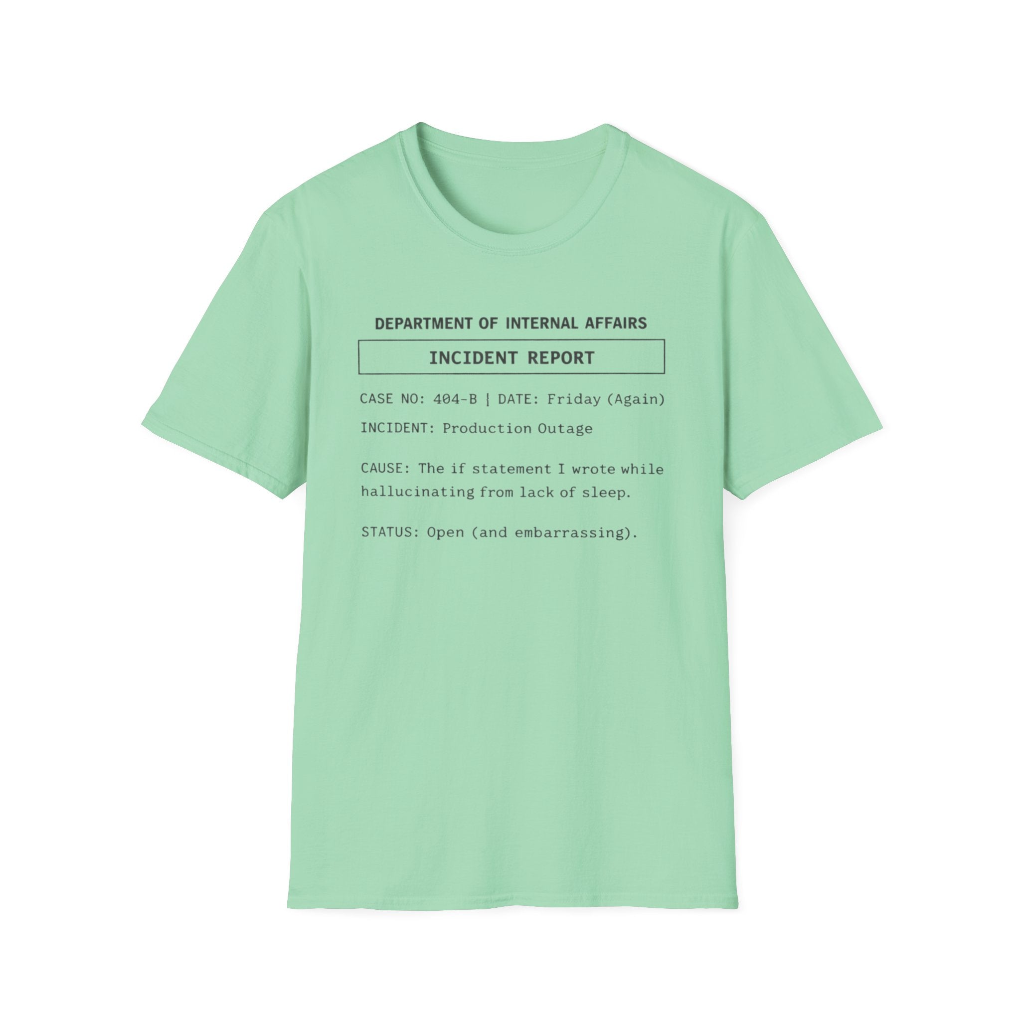 Incident Report T-Shirt
