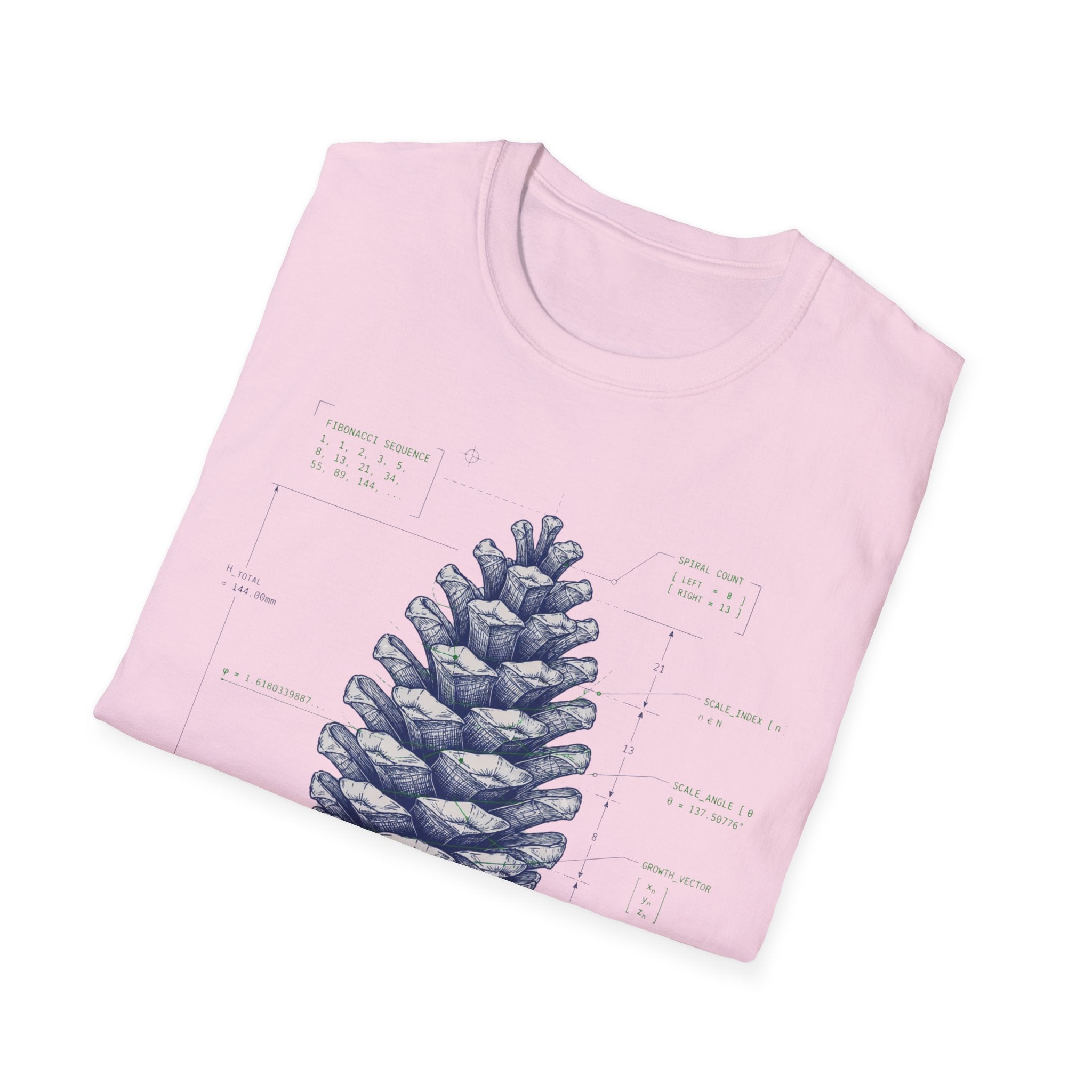Pinecone Schematic T-Shirt