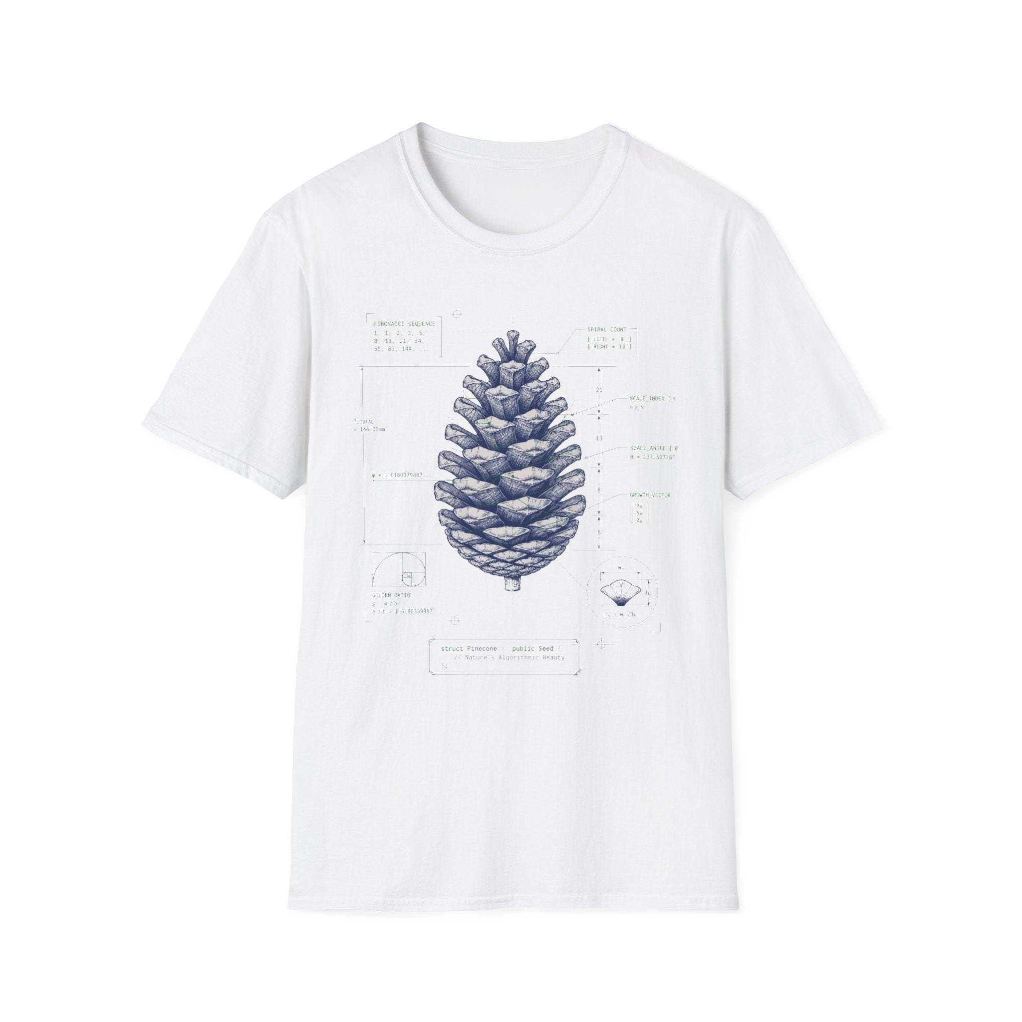 Pinecone Schematic T-Shirt