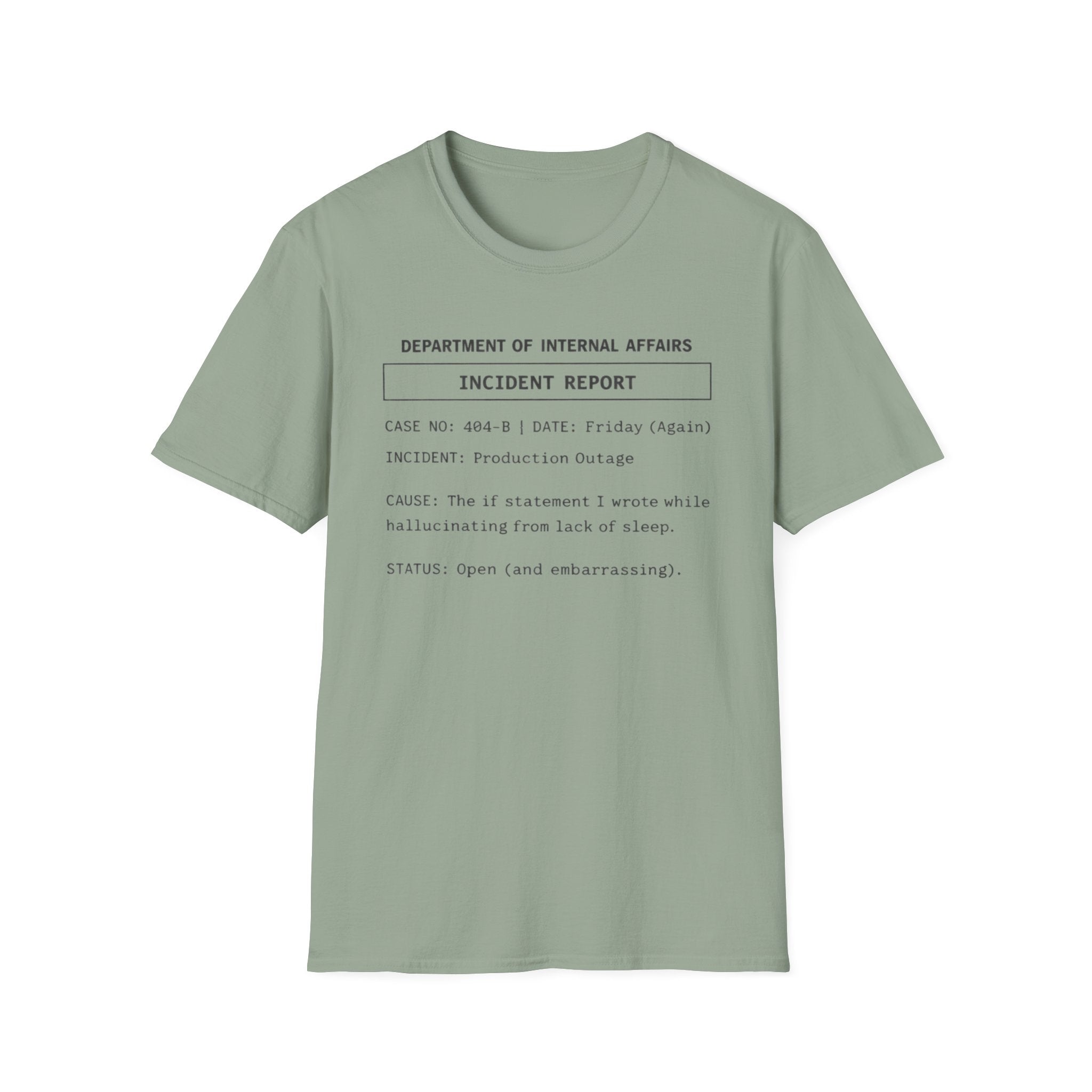 Incident Report T-Shirt