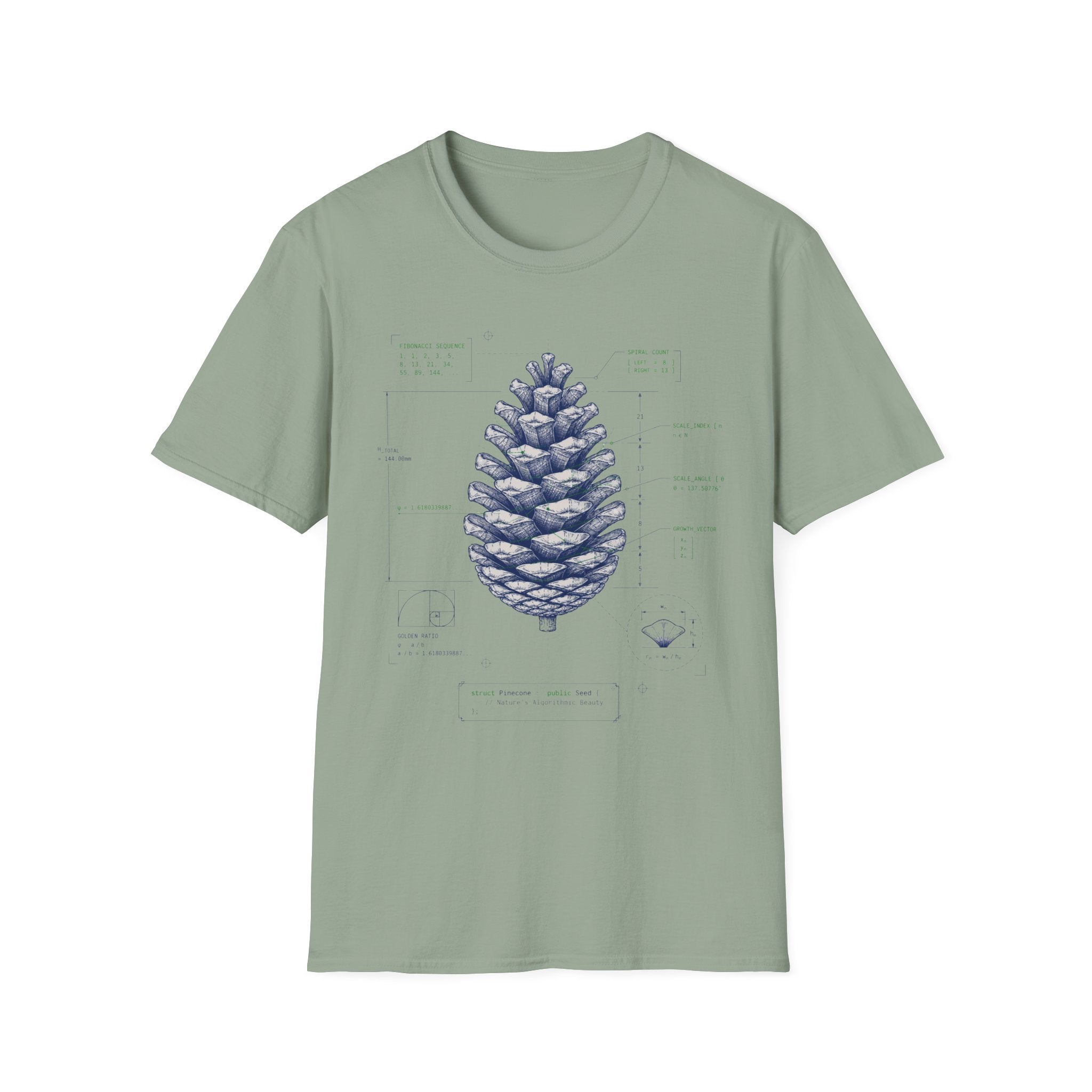 Pinecone Schematic T-Shirt