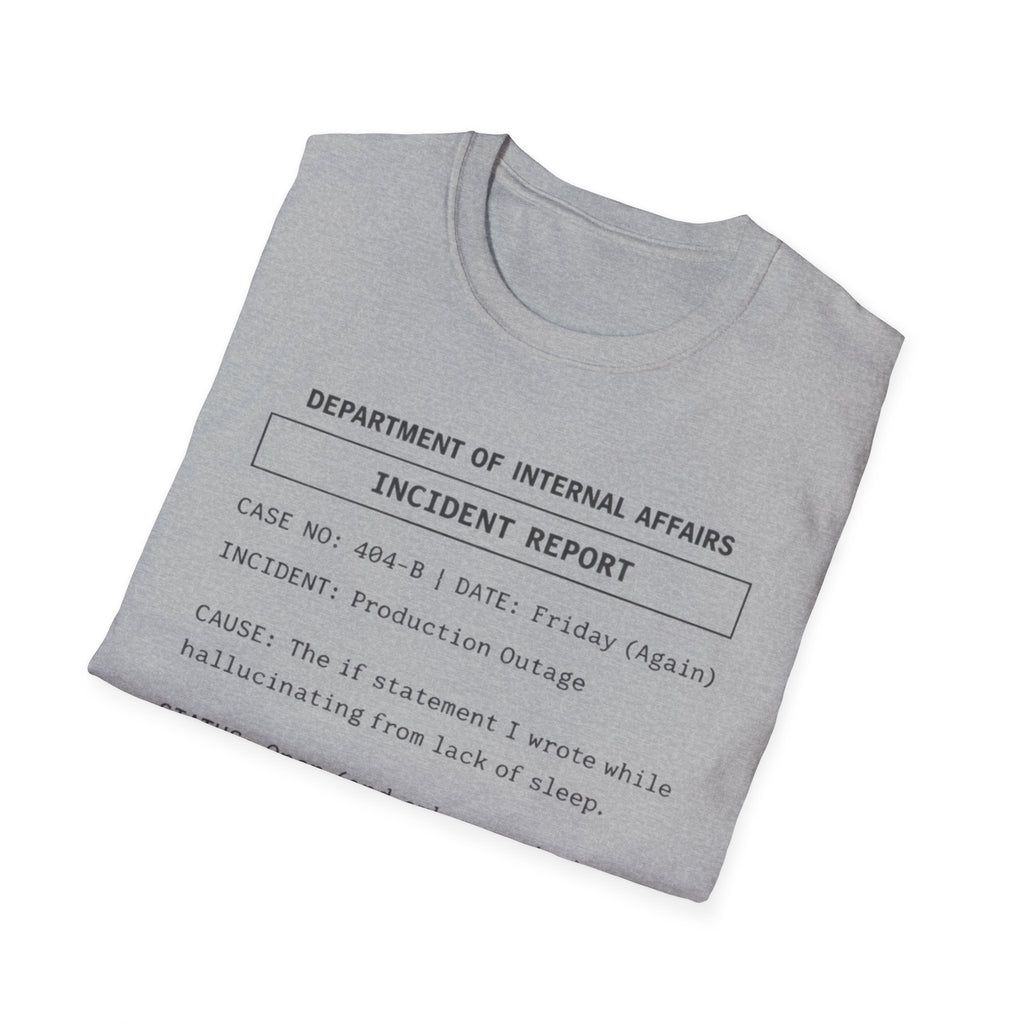 Incident Report T-Shirt