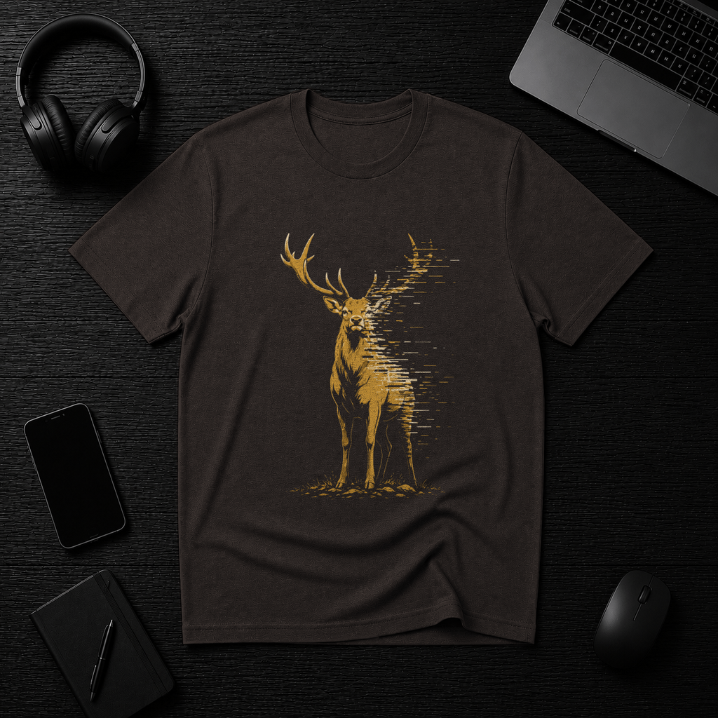 Glitch Stag T-Shirt