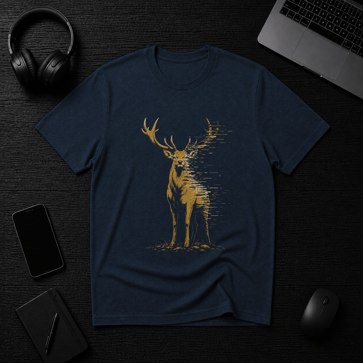 Glitch Stag T-Shirt