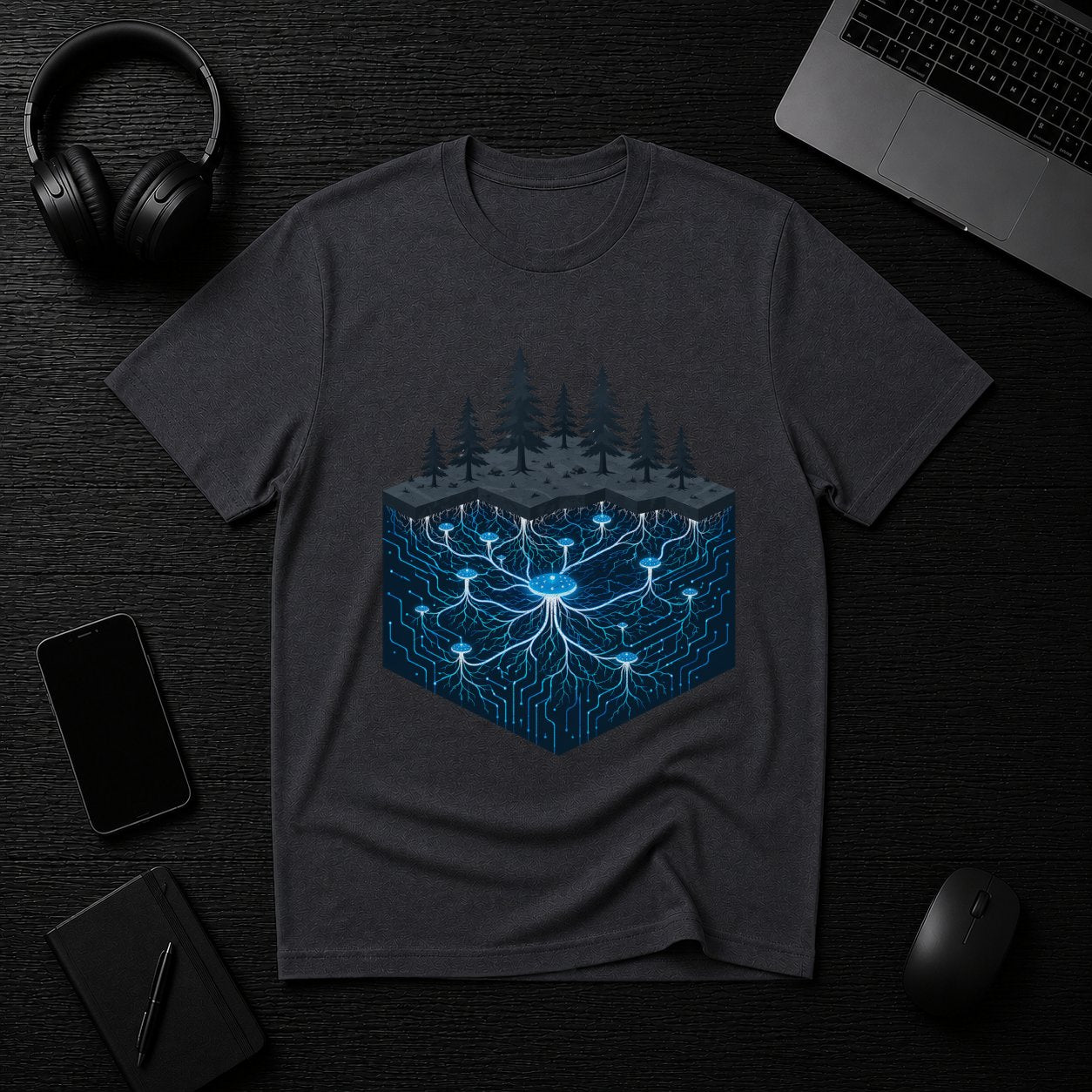 Mushroom Network T-Shirt