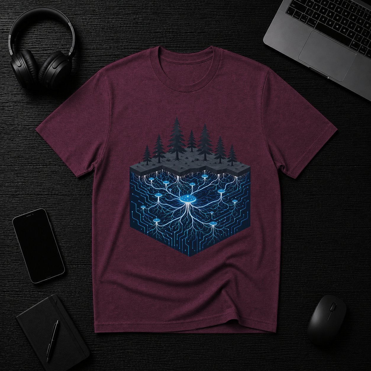 Mushroom Network T-Shirt